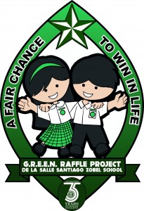 GREEN raffle project logo full color