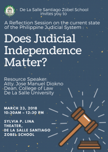 Judicial Independence Poster