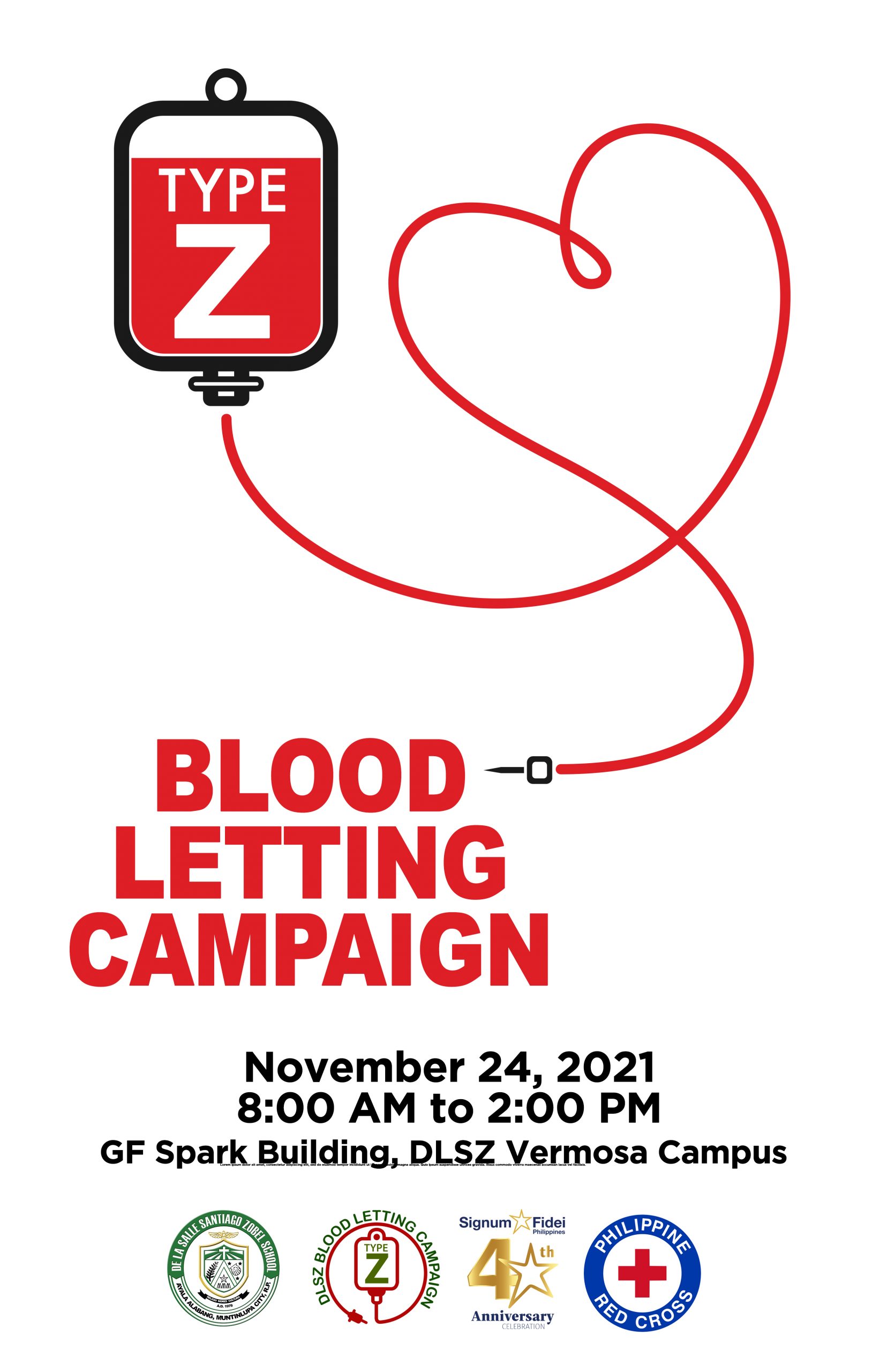 Type Z, a Blood-letting Project, Rescheduled on Nov. 24 - De La Salle ...