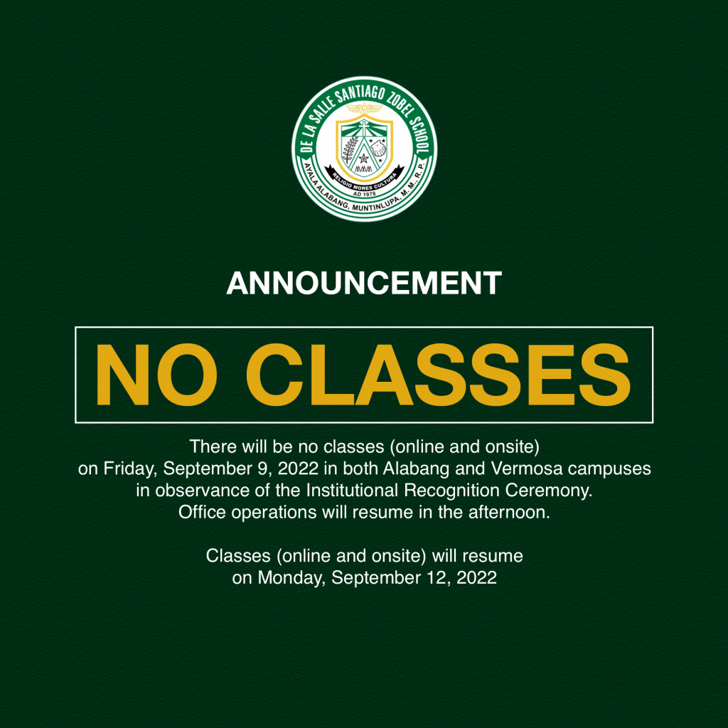 no-classes-on-sept-9-2022-de-la-salle-santiago-zobel