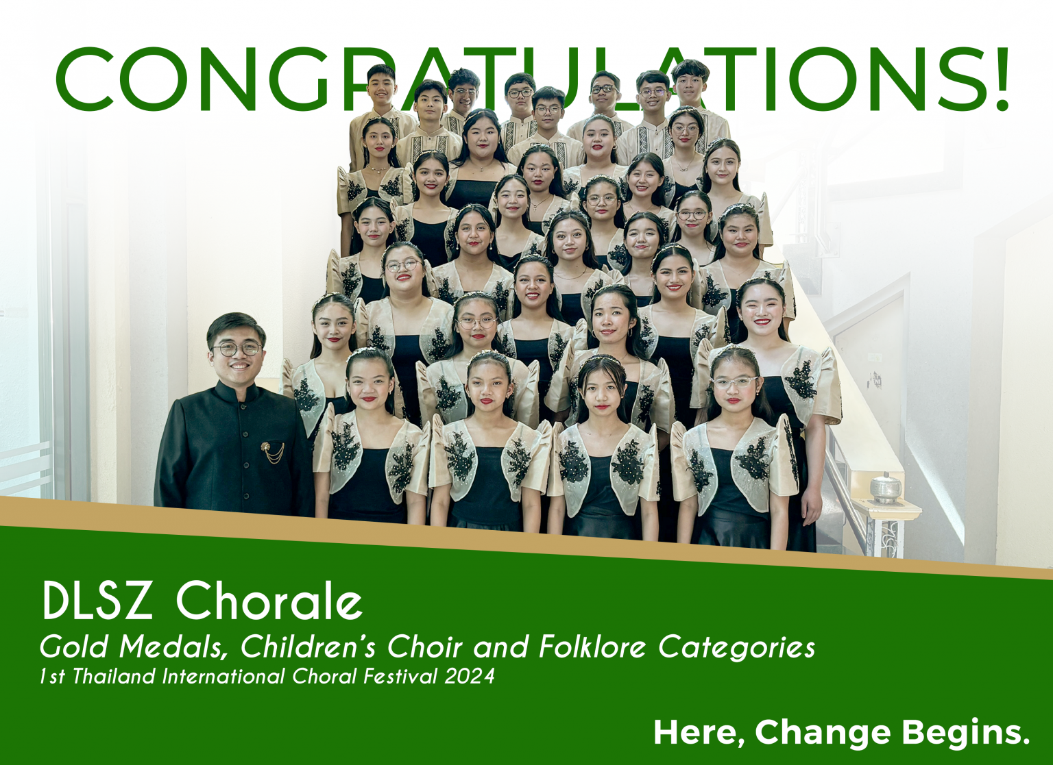 [Updated] DLSZ Chorale Wins Double Gold Medals in 1st Thailand ...