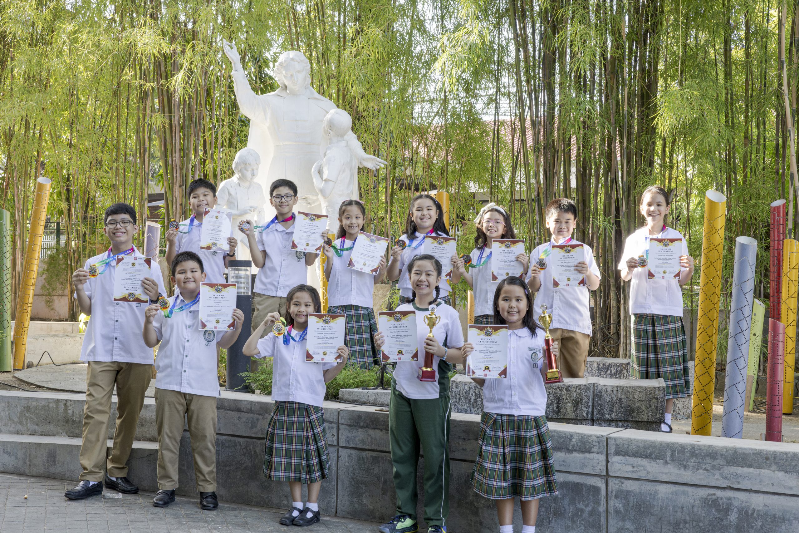 DLSZ Students Triumphant in the International Spell Bee Foundation - De ...